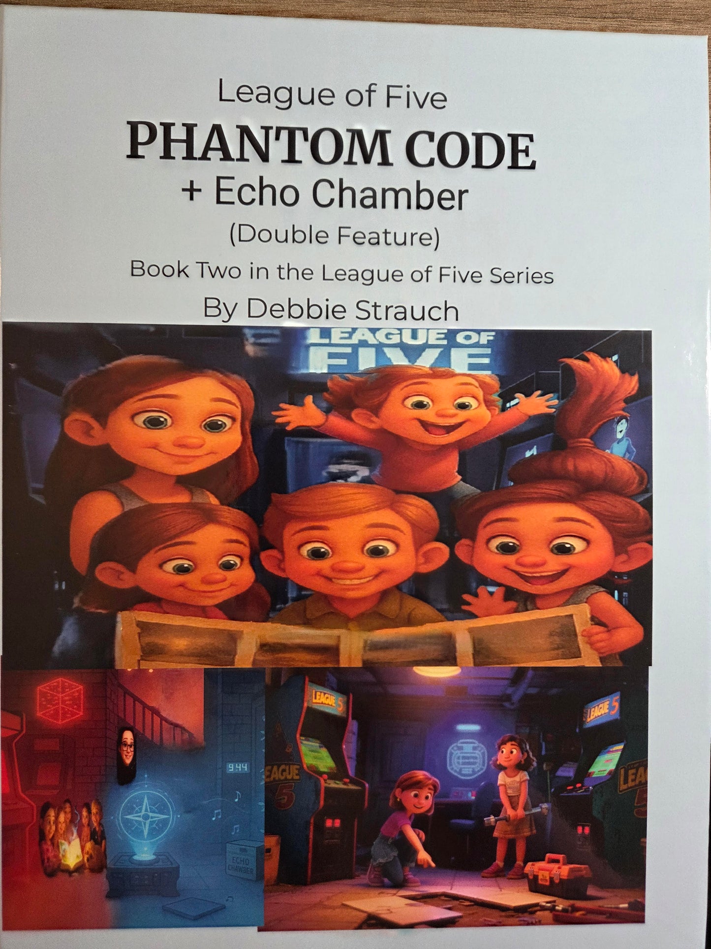 Digital EBook - League of Five PHANTOM CODE / Echo Chamber  (Double Feature)