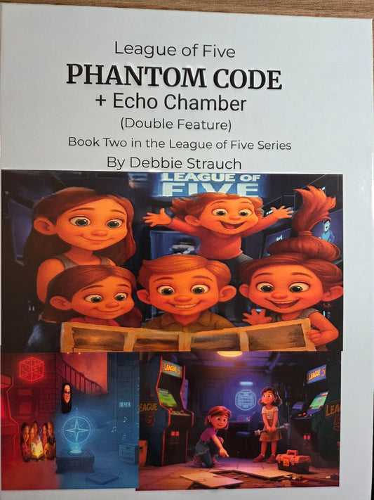 Digital EBook - League of Five PHANTOM CODE / Echo Chamber  (Double Feature)