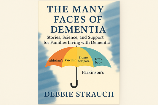 Enhanced book cover for The Many Faces of Dementia